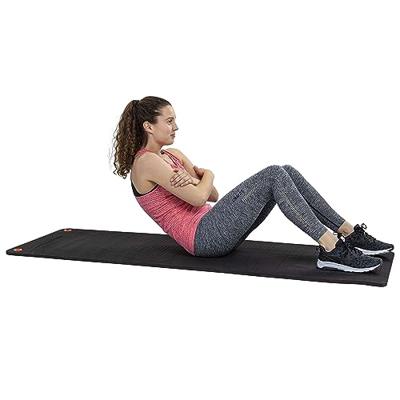 Tunturi Fitnessmat Pro l zwart l 180 x 60 x 1.5 cm