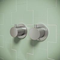 Crosswater MPRO Module Douchekraan - 2 functies - RVS geborsteld PROMODDIVLBPV - thumbnail