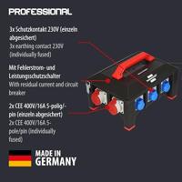 Brennenstuhl Professional rubberen stroomverdeler | BSV 5 - 9150320061 - thumbnail