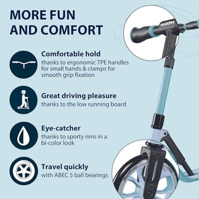 Hudora big wheel step advanced junior blauw