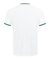 JAKO 4215 Maillot Inter Mc - Wit/Sportgroen - M - thumbnail