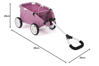 Poppenbolderwagen Skipper - Pink Jeans Poppenbolderwagen Skipper - Pink Jeans