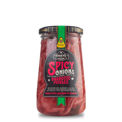 Grate goods Spicy onions barbecue pickles 370 ml
