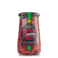 Grate goods Spicy onions barbecue pickles 370 ml - thumbnail