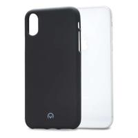 Mobilize Rubber Gelly Case Apple iPhone X/Xs Matt Black - thumbnail