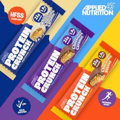 Applied Protein Bar Inhoud - Smaak White Choco Caramel