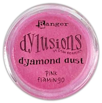 Ranger Ink Ranger • dylusions dyamond dust pink flamingo