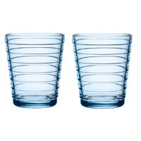 Iittala Aino Aalto Waterglas 0,22 l Aqua, per 2 - thumbnail