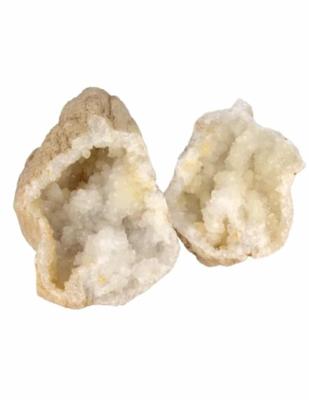Eén paar Geodes van Bergkristal (Model 17) Eén paar Geodes van Bergkristal (Model 17)