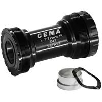 Cema bracketas t47a sram gxp rvs zwart - thumbnail
