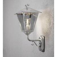 Wandlamp Benu met rookkleurig glas opwaarts - thumbnail