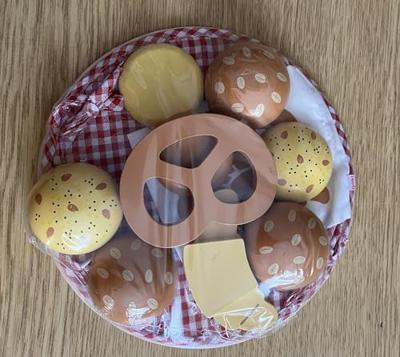 Goki ontbijtmand/picknickset met houten brood