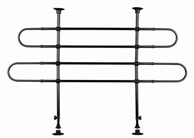 Veiligheidsbarrière Trixie Zwart 85-140 cm 75-110 cm