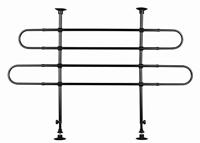 Veiligheidsbarrière Trixie Zwart 85-140 cm 75-110 cm - thumbnail