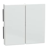Merten 432525 Wisselschakelaar Afdekking System M Wit 1 stuk(s) - thumbnail