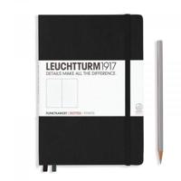 Leuchtturm Black, Pocket (A6), 187 p., dotted - thumbnail