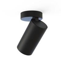 Lyora Kantelbare opbouwspotMono zwart met goud - 7763 - thumbnail
