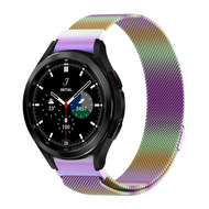Samsung Galaxy Watch 4 Classic - 42mm / 46mm - Milanese bandje (ronde connector) - Multicolor Samsung Galaxy Watch 4 Classic - 42mm / 46mm - Milanese bandje (ronde connector) - Multicolor