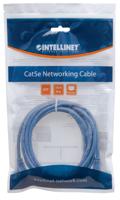 Intellinet 342582 RJ45 Netwerkkabel, patchkabel CAT 6 U/UTP 1.50 m Blauw 1 stuk(s) - thumbnail