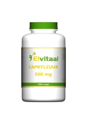 Elvitum Caprylzuur 500mg Vegicaps Elvitum Caprylzuur 500mg Vegicaps