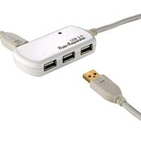 ROLINE USB 2.0 4-port Hub met repeater, 12 m - thumbnail