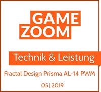Fractal Design Prisma AL-14 /PWM Computer behuizing Ventilator 14 cm Zwart, Wit - thumbnail