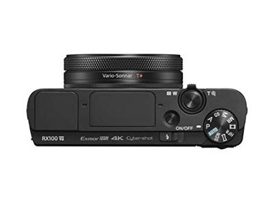 Sony Rx100 Vii Premium Compacte Digitale Camera (24-200Mm, F2.8-4.5 Zeiss Lens, Kantelbaar Lcd-Scherm, 4K Hdr, 1,0 Inch Sensor, Real-Time Tracking, Af Met Oogherkenning) (Dsc-Rx100M7), Zwart
