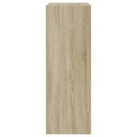 Schoenenkast 60x34x96,5 cm bewerkt hout sonoma eikenkleurig - thumbnail