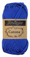 Scheepjes Catona 50g - 201 Electric Blue - Haakgaren / Breigaren - thumbnail
