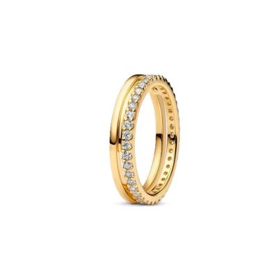 Dames ring Pandora 163799C01-56 16 Gouden