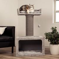 dobar Premium krabpaal (grijs, Cozy) - thumbnail