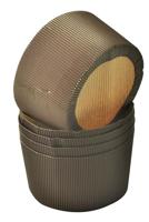 Patisse Papieren Panettone Vormen 13 cm 5 Stuks Bruin - thumbnail