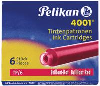 Pelikan inktpatronen 4001 rood - thumbnail