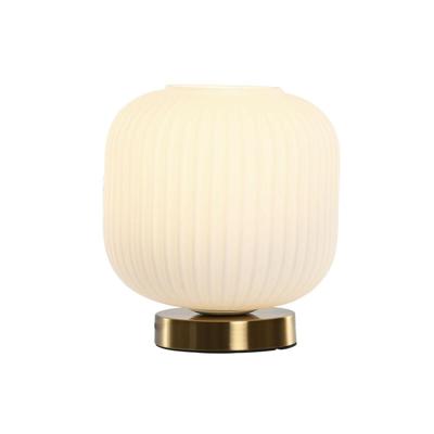 Bureaulamp Home ESPRIT Wit Gouden