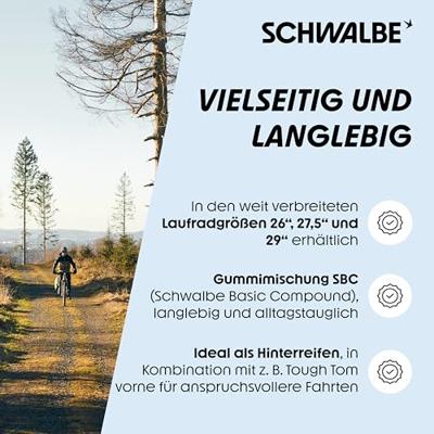 Schwalbe buitenband Rapid Rob K Guard 29 x 2.10 (54 622) zwart - thumbnail