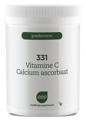 AOV 331 Vitamine C Calcium Ascorbaat Poeder 250gr AOV 331 Vitamine C Calcium Ascorbaat Poeder 250gr