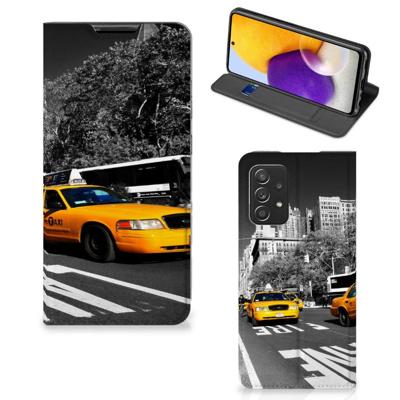 Samsung Galaxy A72 (5G/4G) | Book Cover | New York Taxi