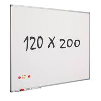 Smit Visual whiteboard, gelakt staal, magnetisch, 120 x 200 cm - thumbnail