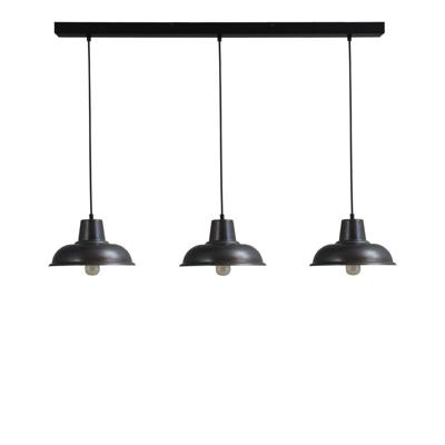 Masterlight Industrie eettafellampIndustria 3x26 2-lichts gunmetal - 2045-30-06-S-100-3