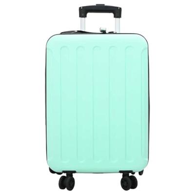 VidaXL Koffer met slot mintgroen 34 x 23 x 55.5 cm abs kunststof