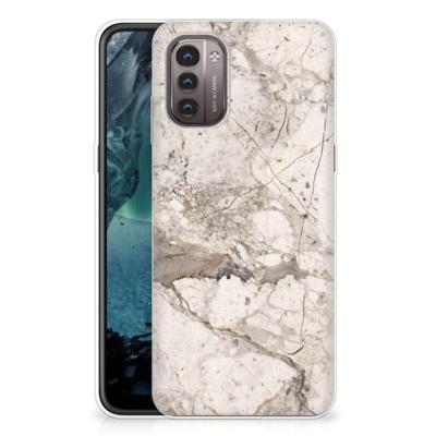 Nokia G21 | G11 | TPU | Siliconen hoesje | Marmer Beige