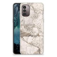 Nokia G21 | G11 | TPU | Siliconen hoesje | Marmer Beige - thumbnail