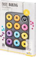 Donut bakplaat - BIRKMANN - EASY BAKING - Koolstofstaal - Antiaanbaklaag - 12 vormen - Ø7cm, 37 x 26 x 2 cm - thumbnail