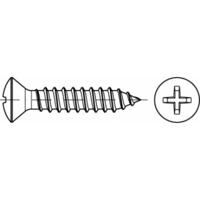 TOOLCRAFT TO-5433219 Bolverzonken plaatschroeven 16 mm Kruiskop Phillips Staal Galvanisch verzinkt 500 stuk(s) - thumbnail