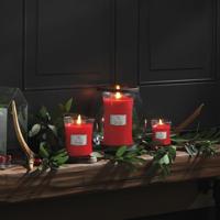 WoodWick crimson berries mini candle - thumbnail
