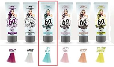 Hairgum Semi Permanent Color Sixty's Color Icy Blue 60ml