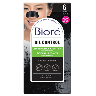 Biore Oil Control Natural Charcoal Poriestrips Biore Oil Control Natural Charcoal Poriestrips
