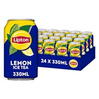 Lipton Ice Tea Lemon, blik van 33 cl, pak van 24 stuks - thumbnail