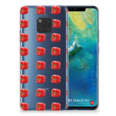 Huawei Mate 20 Pro | Siliconen Case | Paprika Red Huawei Mate 20 Pro | Siliconen Case | Paprika Red
