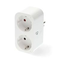SmartLife Slimme Stekker | Wi-Fi | Energiemeter | 3680 W | Type F (CEE 7/7) | 0 - 55 °C | Android™ / IOS | Wit | 1 Stuks - thumbnail